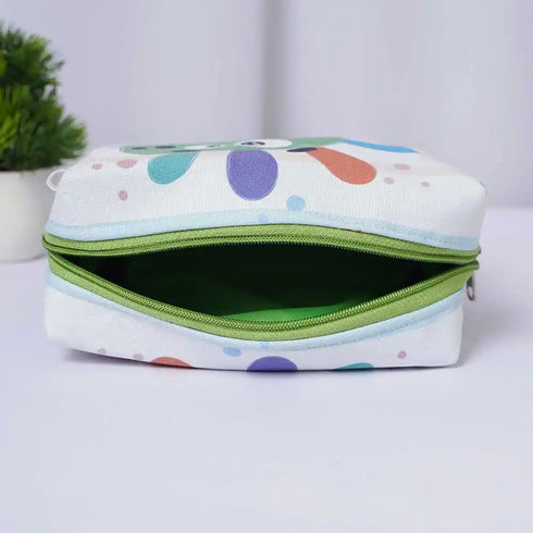 Personalized Animal Printed Box Pouch for Kids