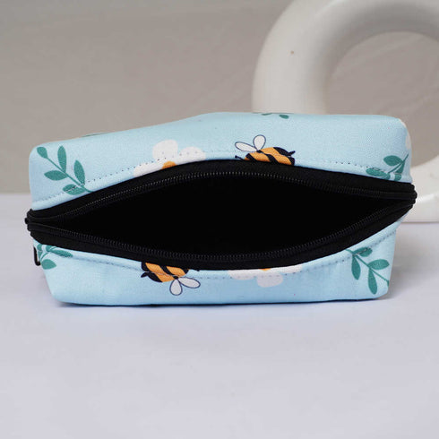 Personalised Floral Printed Kids Box Bag Combo Gift Set