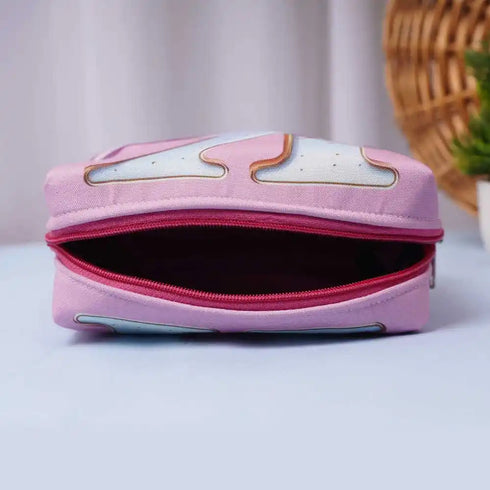 Personalized Unicorn Printed Box Pouch for Kids