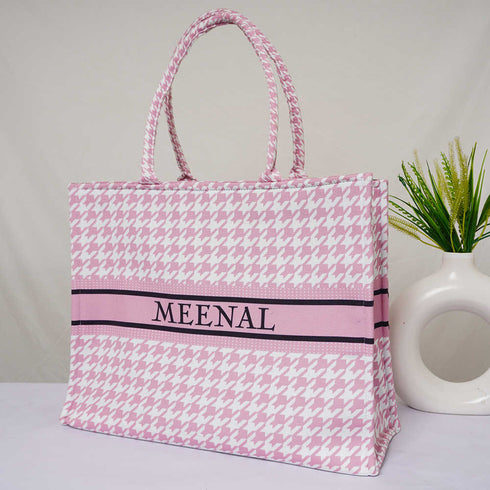 Personalised Geometric Printed Kids Box Bag Combo Gift Set