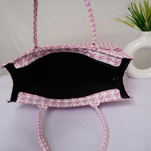 Personalised Geometric Printed Box Bag Combo