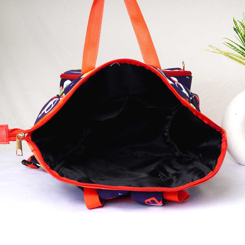 Personalized Cars Printed Diaper Bag