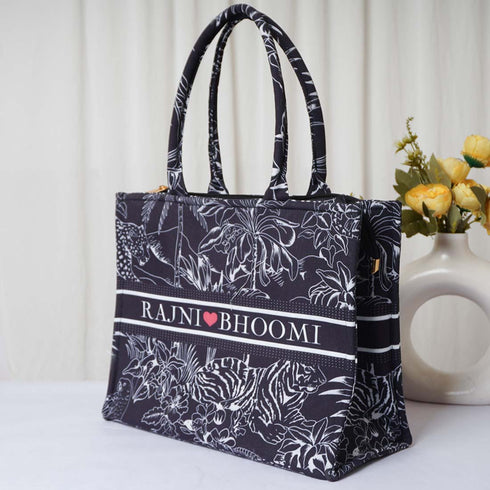 Customized Animal Printed Handheld Box Bag - Uncommongifts.in