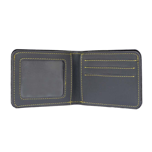 Personalised Men's Photo Wallet - Gray - Uncommongifts.in