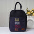 Printed Canvas Lunch Bag - Uncommongifts.in