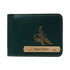 Personalised Gift Combo Men's Wallet With Charm - Olive - Uncommongifts.in