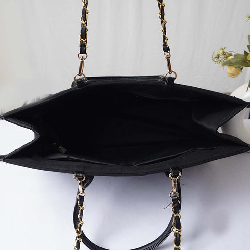 Rhinestone Alphabets Personalised Handbag - Uncommongifts.in