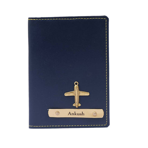 Personalised Gift Combo With Charm - Navy Blue - Uncommongifts.in