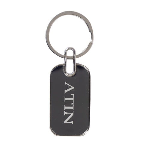 Personalized Metal Keychain With Name - Uncommongifts.in