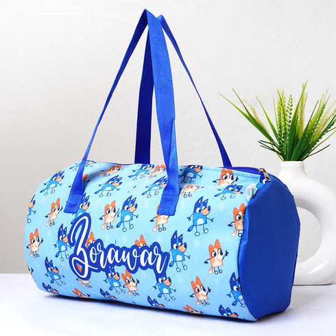 Personalised Dogs Printed Kids Swimming Duffle Bag