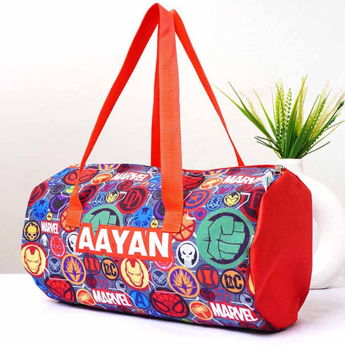 Personalised Cartoon Printed Kids Swimming Duffle Bag