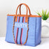 Personalised Sky Blue Strap Luna Handbag