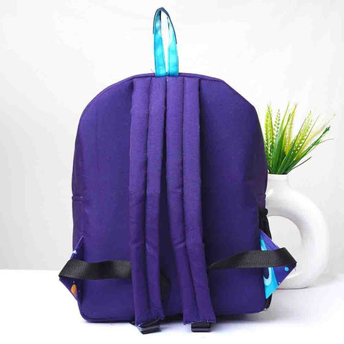 Personalised Space Printed Kids Bag Pack