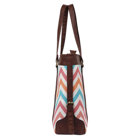 Geometric Printed Women's Office Bag - Uncommongifts.in