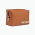 Personalized PU Box Pouch with Charm- Tan - Uncommongifts.in