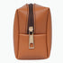 Personalized PU Box Pouch with Charm- Tan - Uncommongifts.in