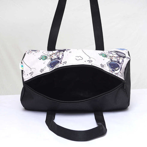 Personalised Astronaut Printed Kids Swimming Duffle Bag