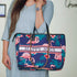 Flamingo Printed Luna Handle Handbag - Uncommongifts.in