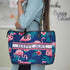 Flamingo Printed Luna Handle Handbag - Uncommongifts.in