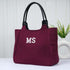 Personalised Printed Handled Box Tote Bag - Uncommongifts.in