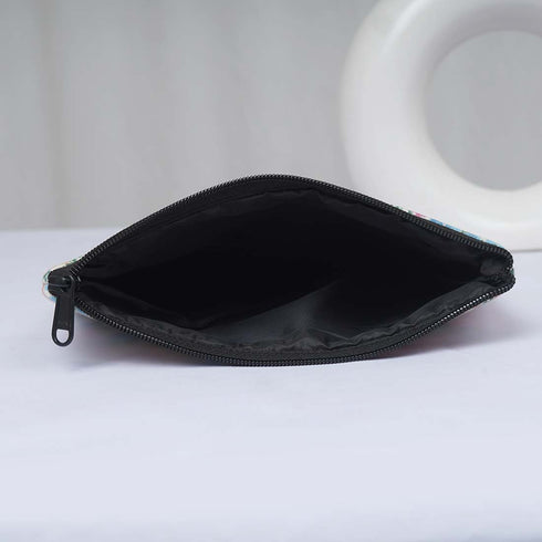 Pink Strap Printed Travel Pouch - Uncommongifts.in