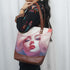 Girl Printed Oversized Shopper Tote Bag - Uncommongifts.in