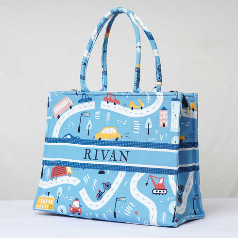 Personalized Diaper Box Bag