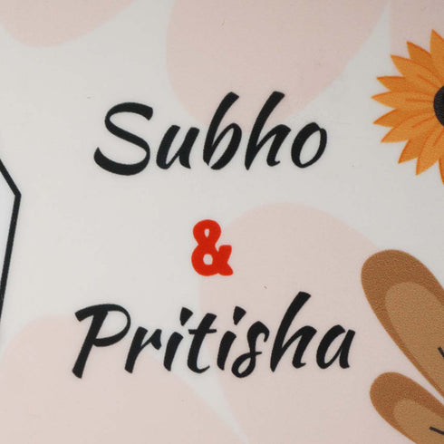 Personalised Couples Wall Hanging - Uncommongifts.in