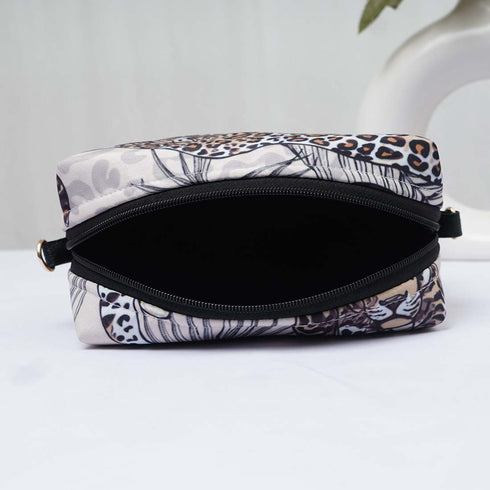 Animal Printed Personalised Sling Bag - Uncommongifts.in