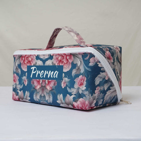 Personalised Travel Makeup Bag Cosmetic Storage Vanity Pouch