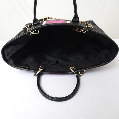 Personalised Pink Strap Luna Handbag