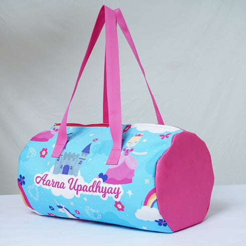 Personalised Unicorn Printed Kids Swimming Duffle Bag