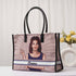 Personalised Girl Printed Box Tote Bag - Uncommongifts.in