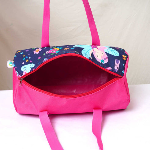 Personalised Fairy Printed Kids Swimming Duffle Bag