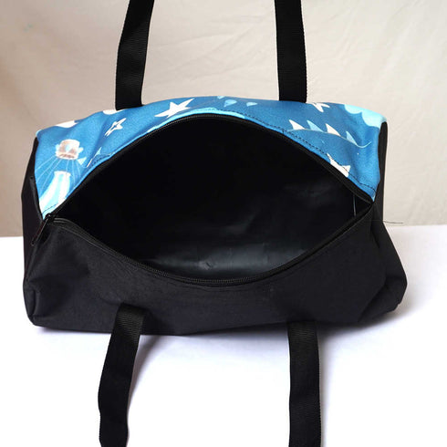 Personalised Air Balloon Printed Kids Duffle Bag & Box Pouch Gift Combo