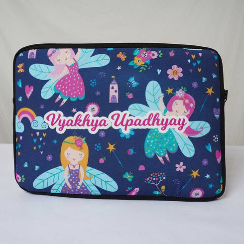 Personalised Laptop Sleeve/Cover & Box Pouch Kids Combo
