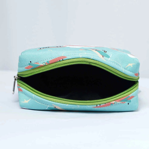 Personalised Airplane Printed Kids Box Pouch