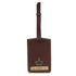 Personalised Luggage Tag With Charms - Brown - Uncommongifts.in