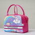 Personalised Cat Printed Kids Lunch Bag With Handle