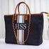 Black & White Luna Personalised Handbag - Uncommongifts.in
