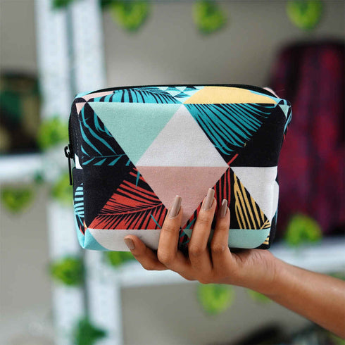 Personalised Colourful Box Pouch - Uncommongifts.in