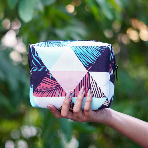 Personalised Colourful Box Pouch - Uncommongifts.in