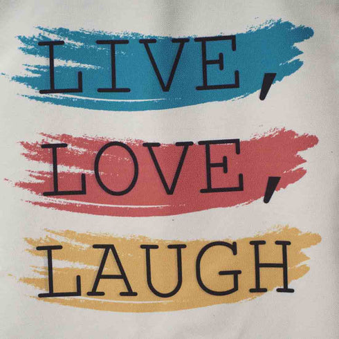 Live Love Laugh Printed Tote Bag - Uncommongifts.in