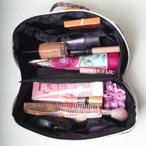 Personalised Travel Makeup Bag Cosmetic Storage Vanity Pouch
