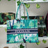 Green Animal Stripes Printed Customised Box Tote Bag - Uncommongifts.in