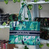 Green Animal Stripes Printed Customised Box Tote Bag - Uncommongifts.in