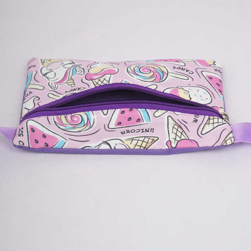 Personalised Ice Cream Printed Kids Waist Pouch