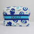 Personalized Evil Eye Printed Kids Box Pouch & Luggage Tag Combo