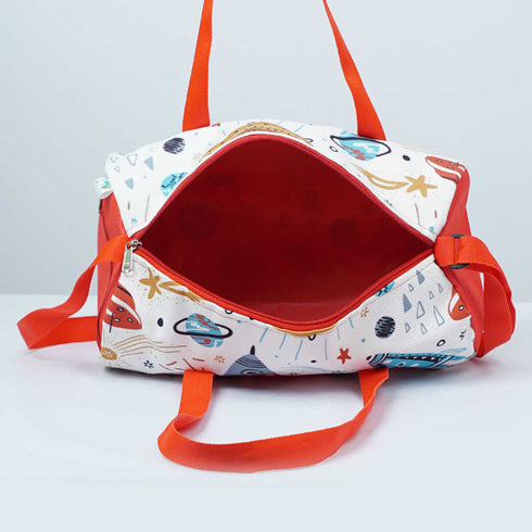 Personalised Space Kids Swimming Sling Duffle Bag