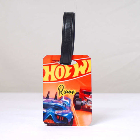 Personalised Car Printed Kids Duffle Bag Combo Gift Set